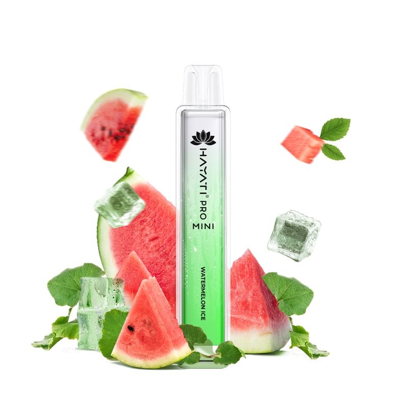 10x Hayati Pro Mini 800 Watermelon Ice 20mg Nikotin