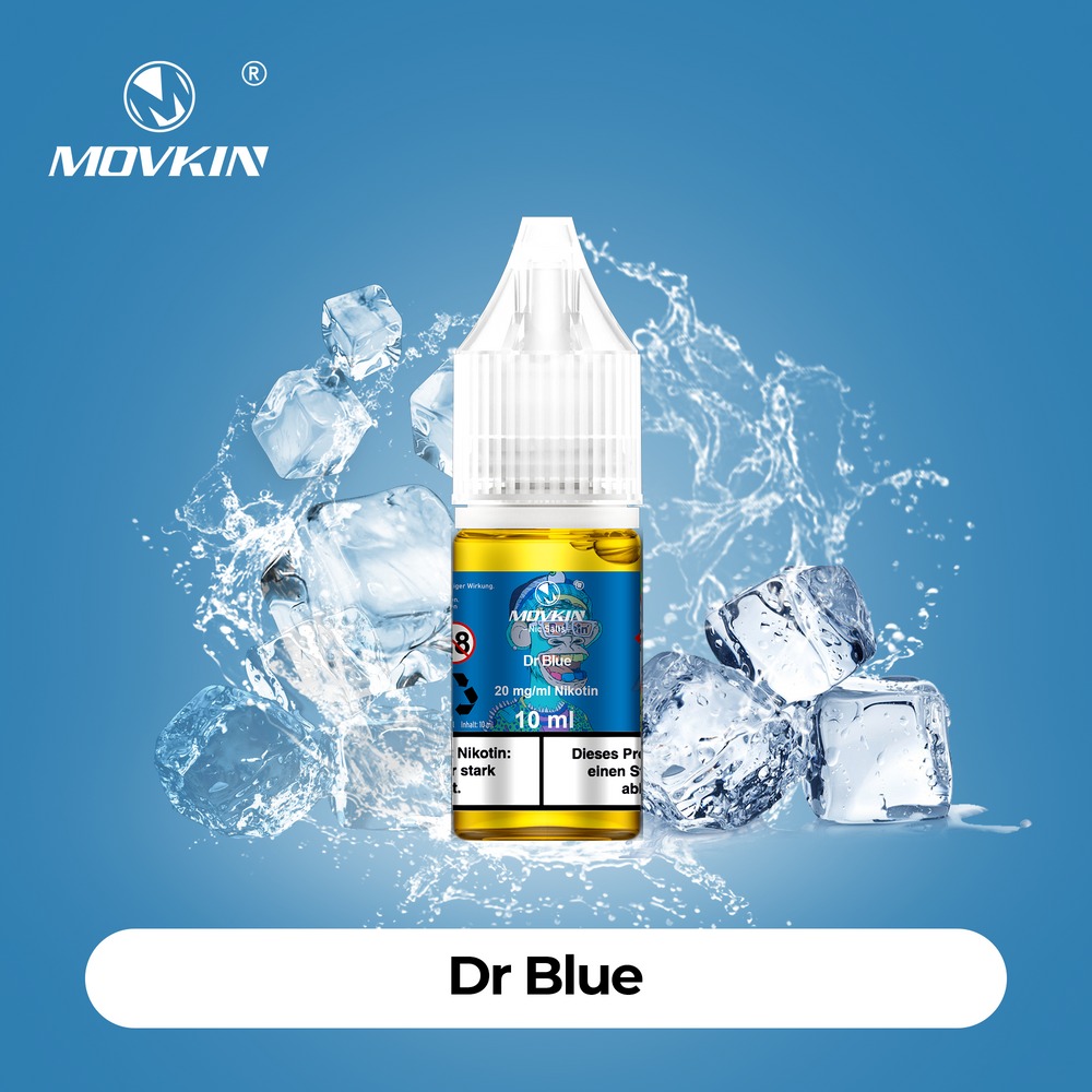 10x Movkin Liquid Dr Blue - 10ml