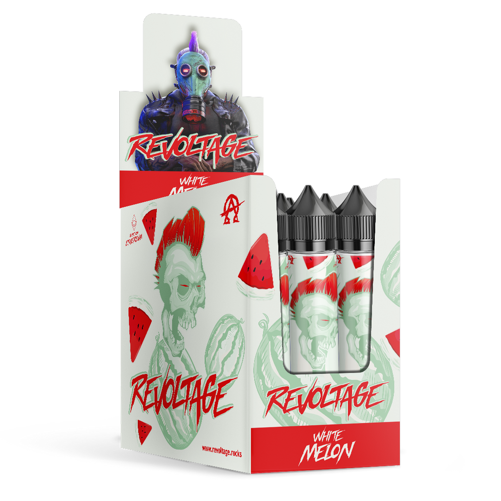 15x Revoltage - White Melon - 10ml Aroma