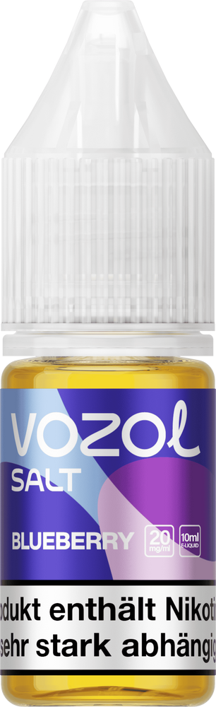 10x Vozol Liquid - Blueberry - 10ml