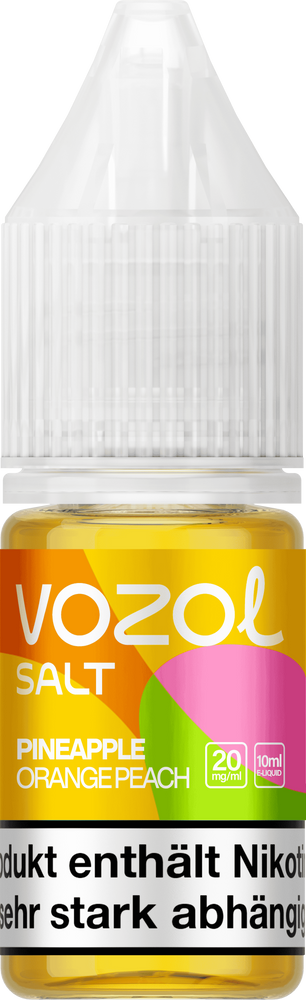 10x Vozol Liquid - Pineapple Orange Peach - 10ml