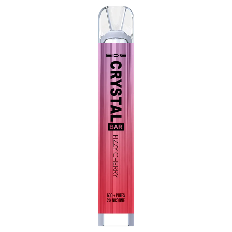 10 x SKE Crystal Bar 600 Fizzy Cherry 2% Nikotin