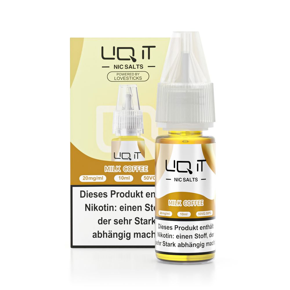 10x LIQ IT Liquid - Milk Coffee