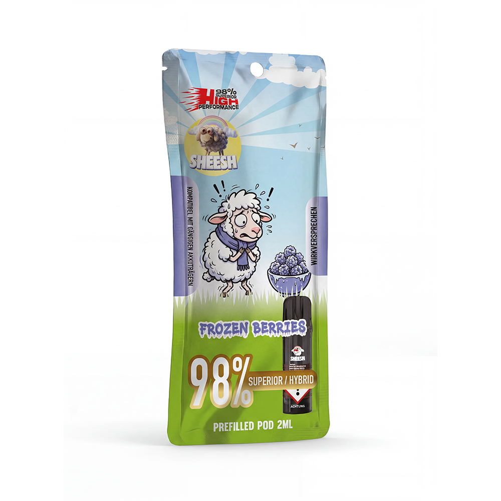 10x SHEESH - H3 Superior Pod - Frozen Berries - 2ml