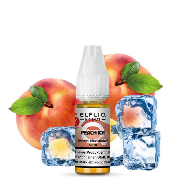 10x Liquid Peach Ice - Elfliq by Elf Bar