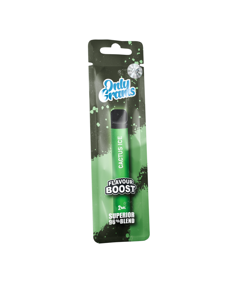 10x OnlyGrams Flavor Boost - Cactus Ice (96% Blend Sativa)