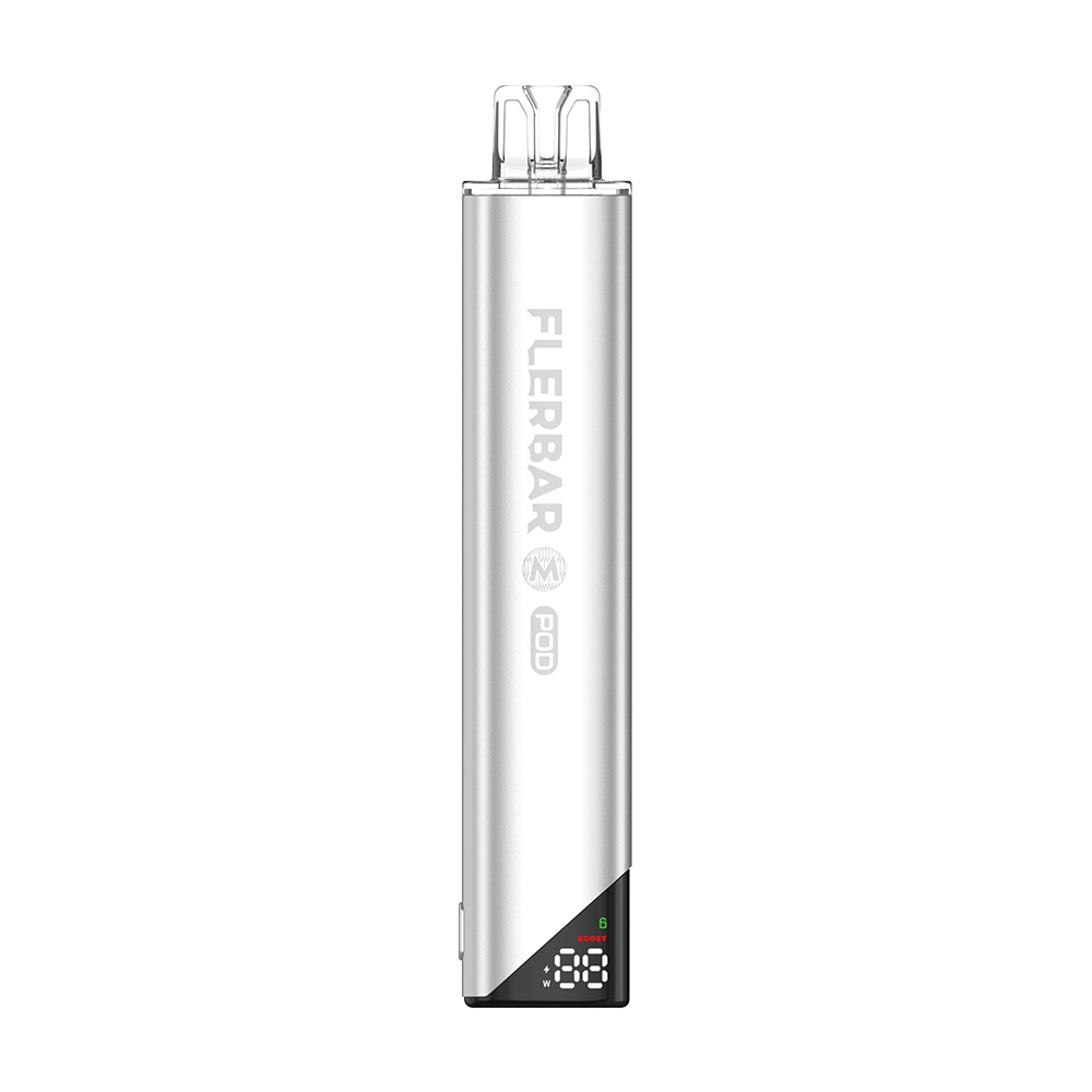 10x Flerbar M Pod Kit - 650mAh - silber