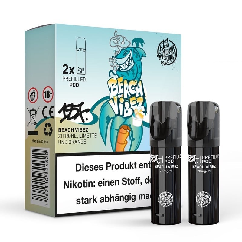 10x 187 Strassenbande Prefilled Pod - Beach Vibez