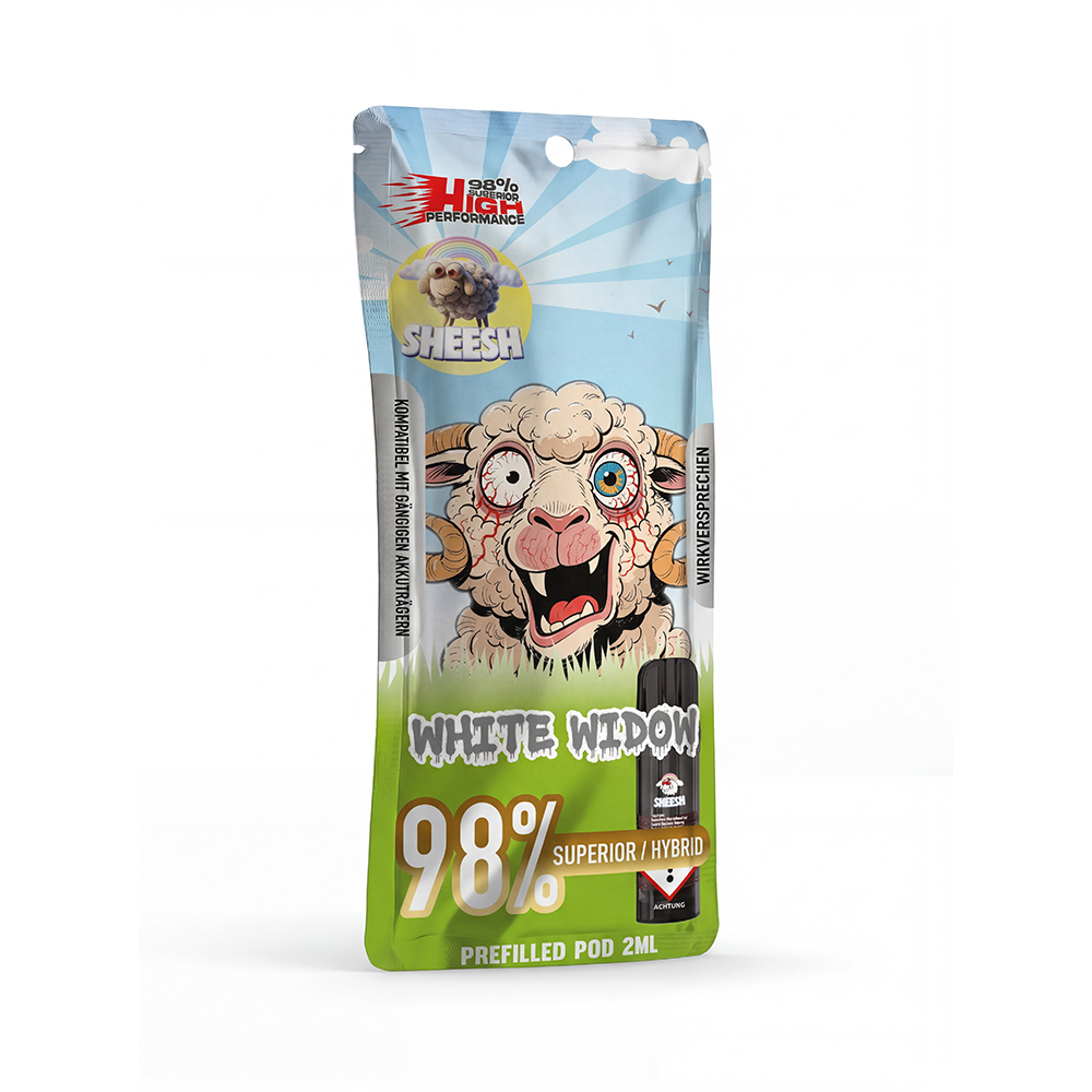 10x SHEESH - H3 Superior Pod - White Widow - 2ml
