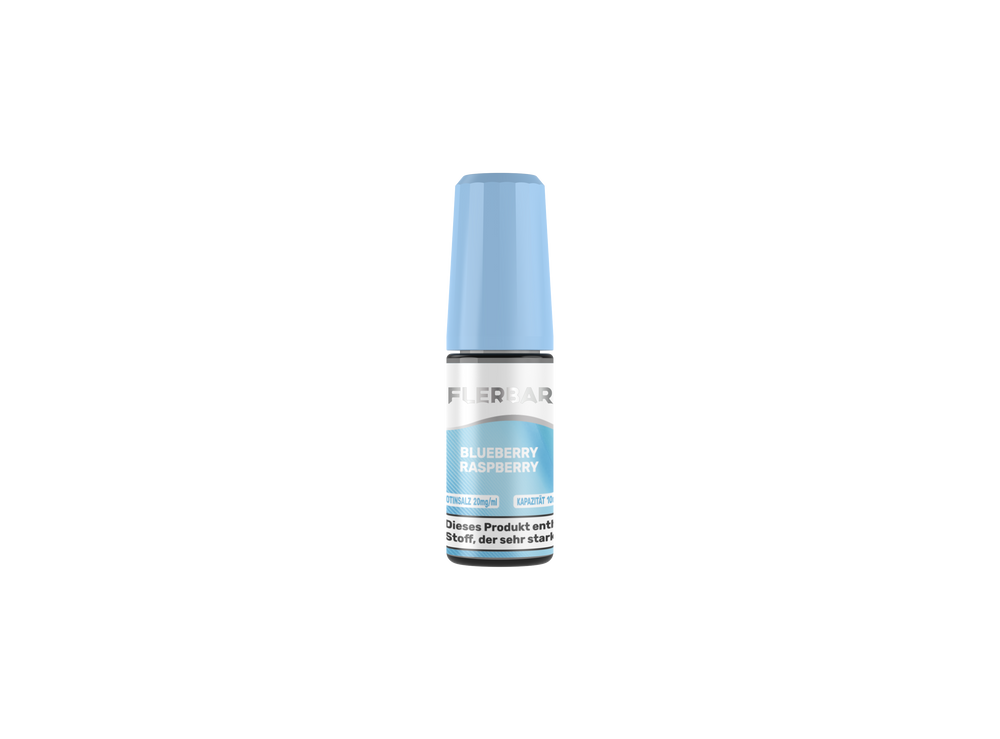 10x Flerbar Liquid - Blueberry Raspberry - 10ml