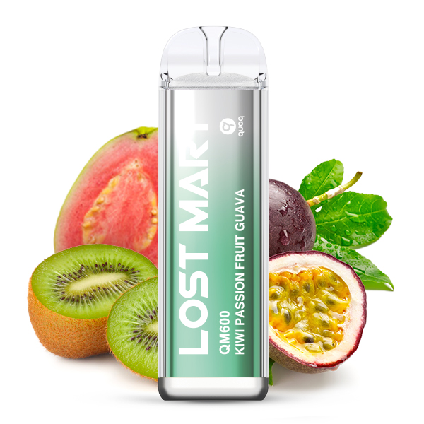 10+2 Aktion ELFBAR Lost Mary QM600 - Kiwi Passion Fruit Guava 20mg Nikotin