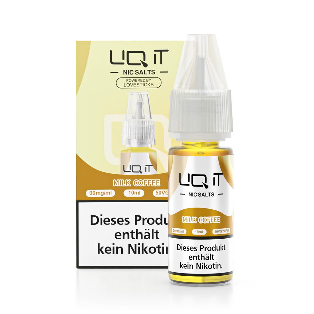 10x LIQ IT Liquid - Milk Coffee