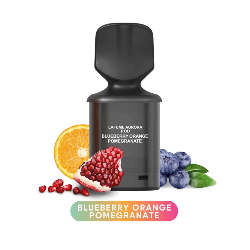 10x Lafume Aurora Pod - Blueberry Orange Pomegranate 20mg Nikotin