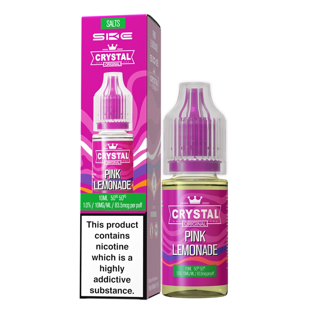 10x SKE Crystal Liquid - Pink Lemonade - 10ml Nikotinsalzliquid