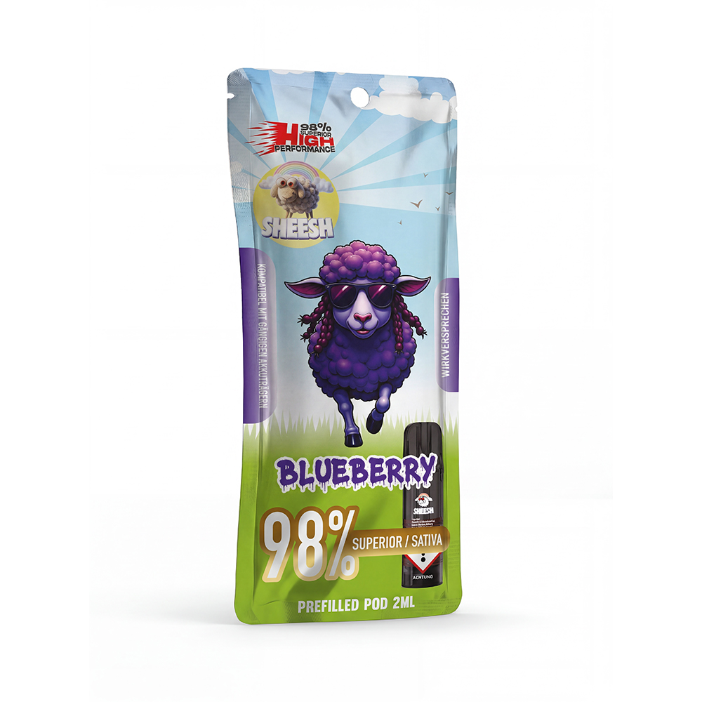 10x SHEESH - H3 Superior Pod - Blueberry - 2ml