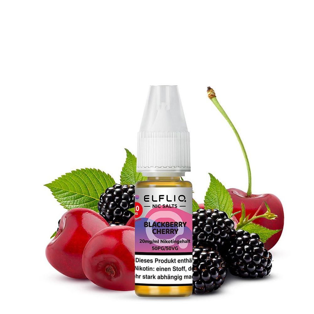 10x Liquid Blackberry Cherry - Elfliq by Elf Bar