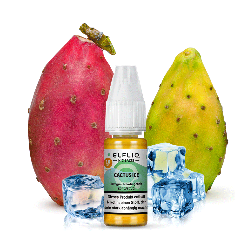 10x Liquid Cactus Ice - Elfliq by Elf Bar