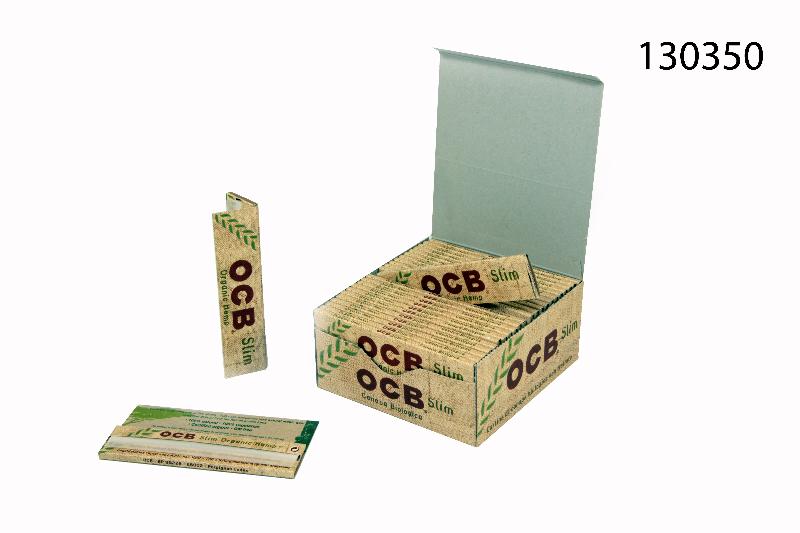 50x OCB Organic Hemp Slim, 32 Blatt