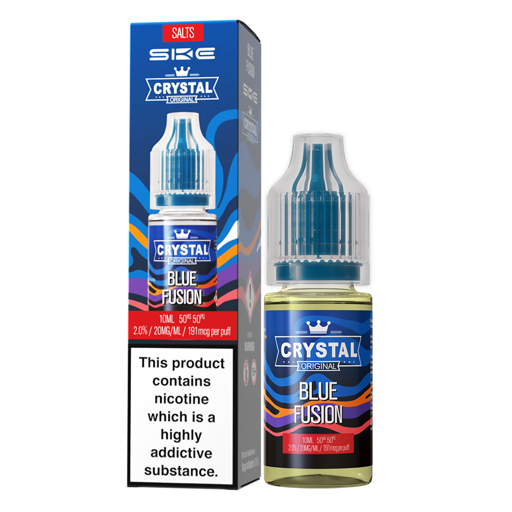 10x SKE Crystal Liquid - Blue Fusion - 10ml Nikotinsalzliquid
