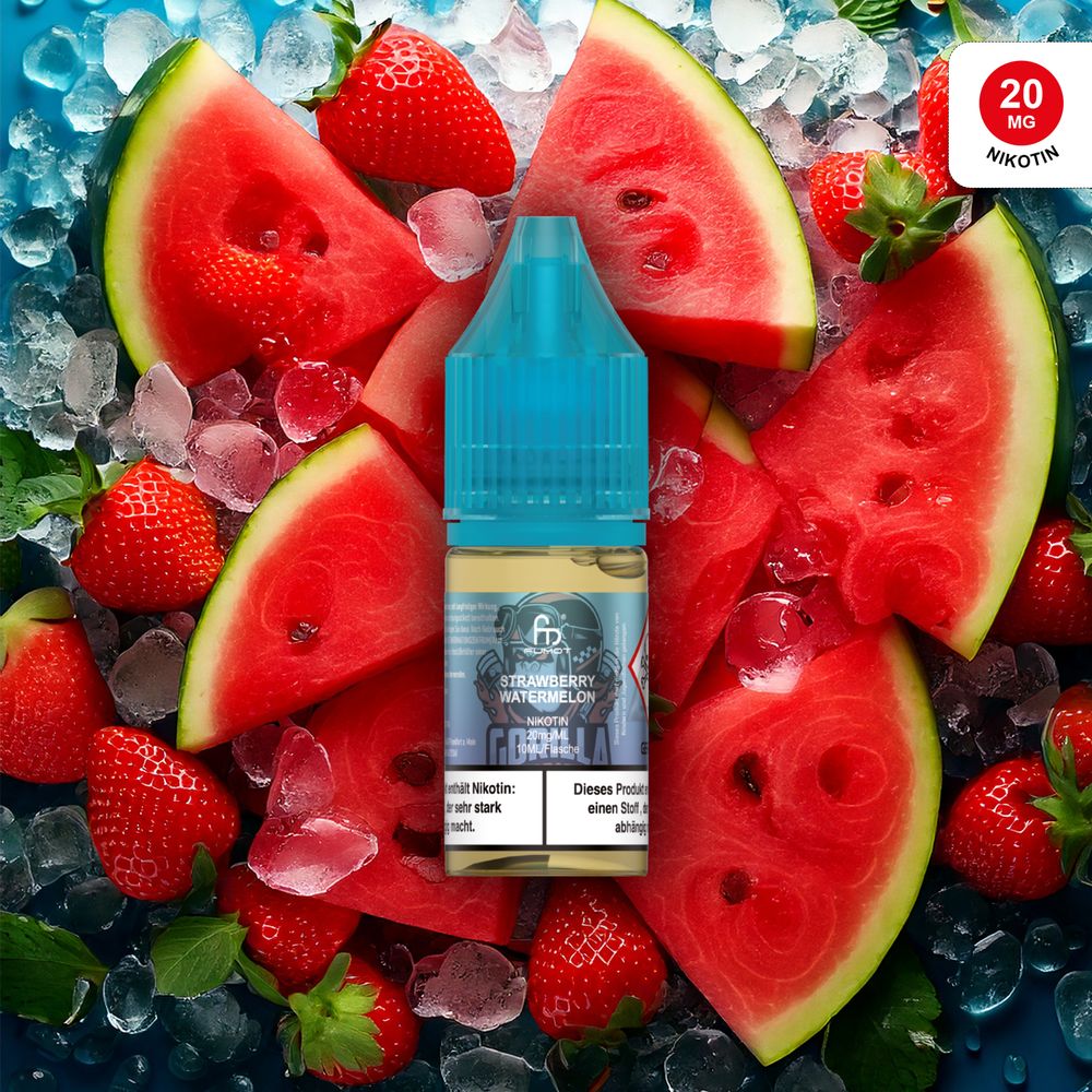 10x RandM Liquid - Strawberry Watermelon - 10ml