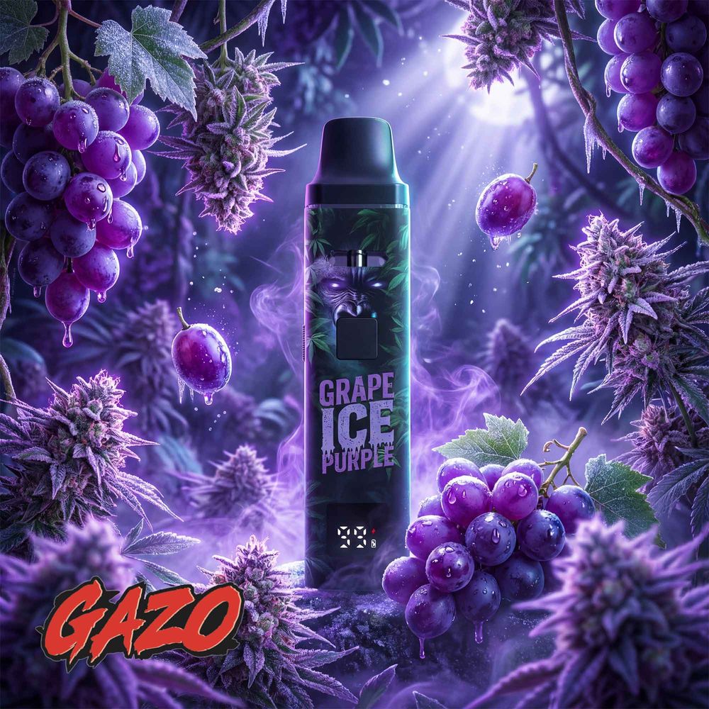 10x Gazo Pro - H3BTA - Grape Ice (1ml) - by Gzuz