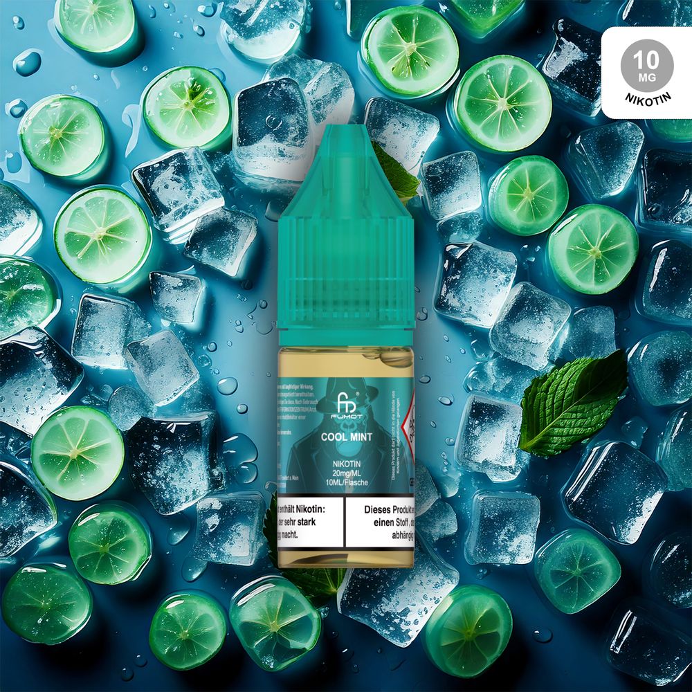 10x RandM Liquid - Cool Mint - 10ml