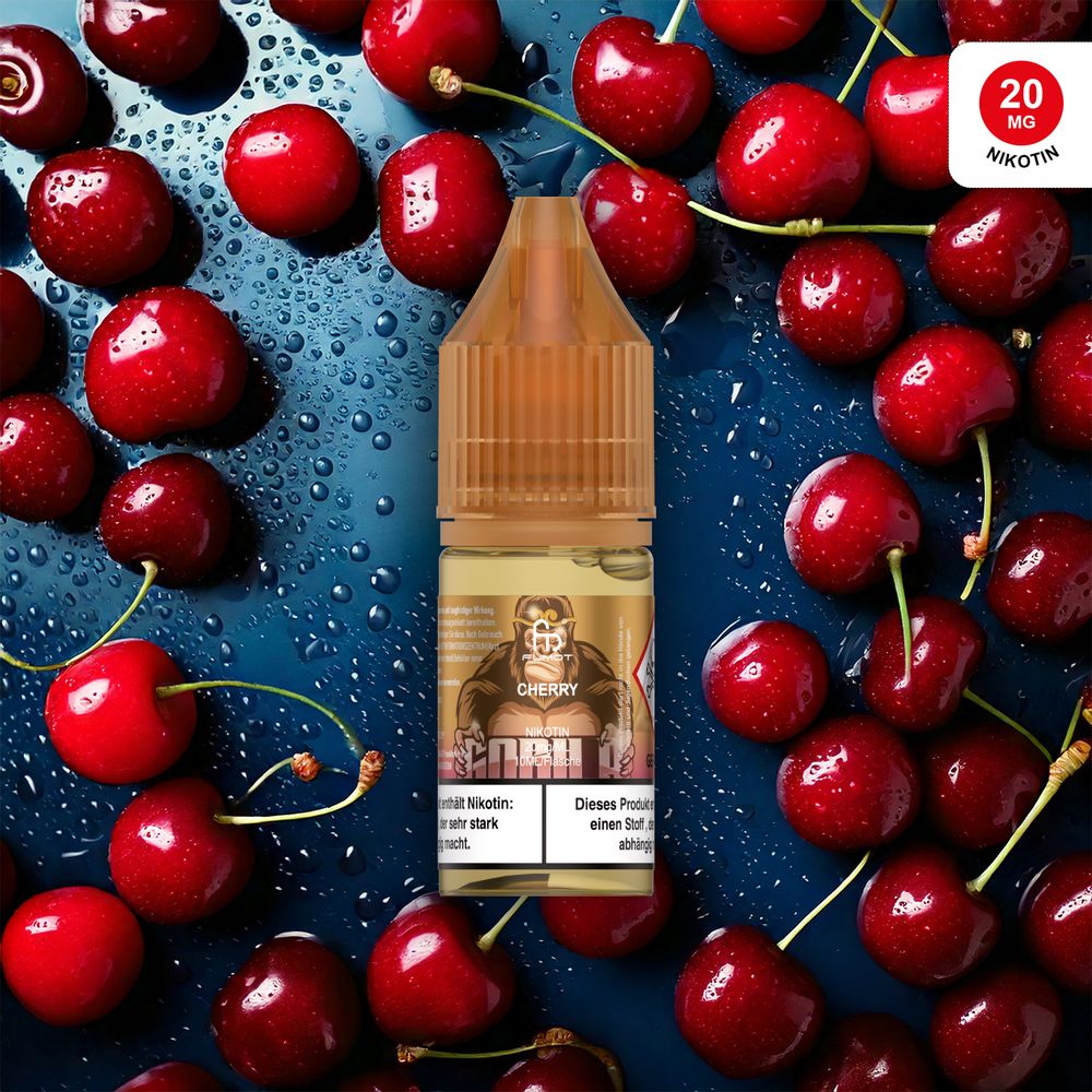 10x RandM Liquid - Cherry - 10ml