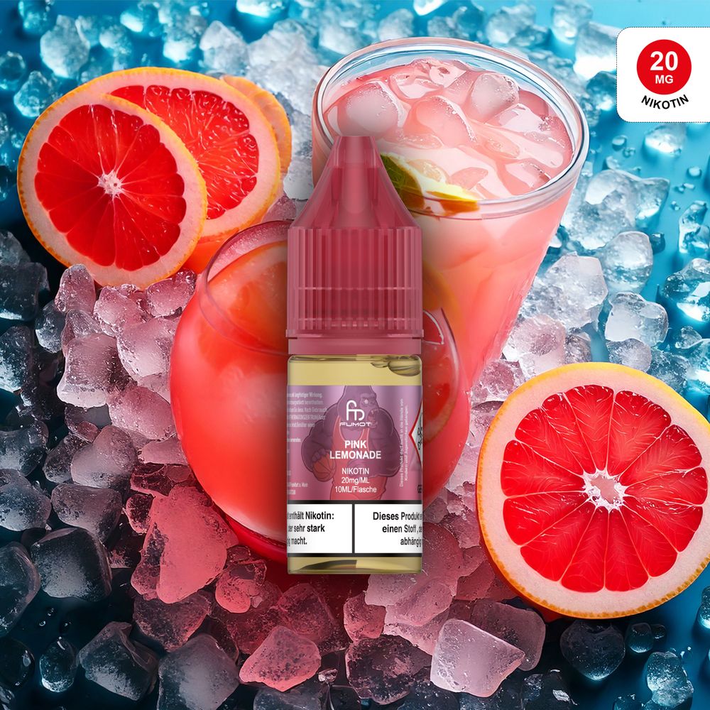 10x RandM Liquid - Pink Lemonade - 10ml