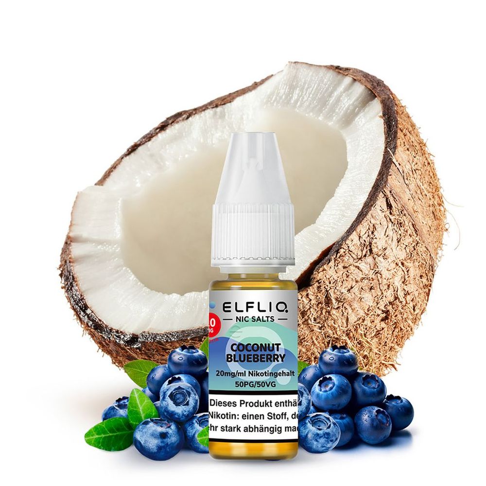 10x Liquid Coconut Blueberry - Elfliq by Elf Bar