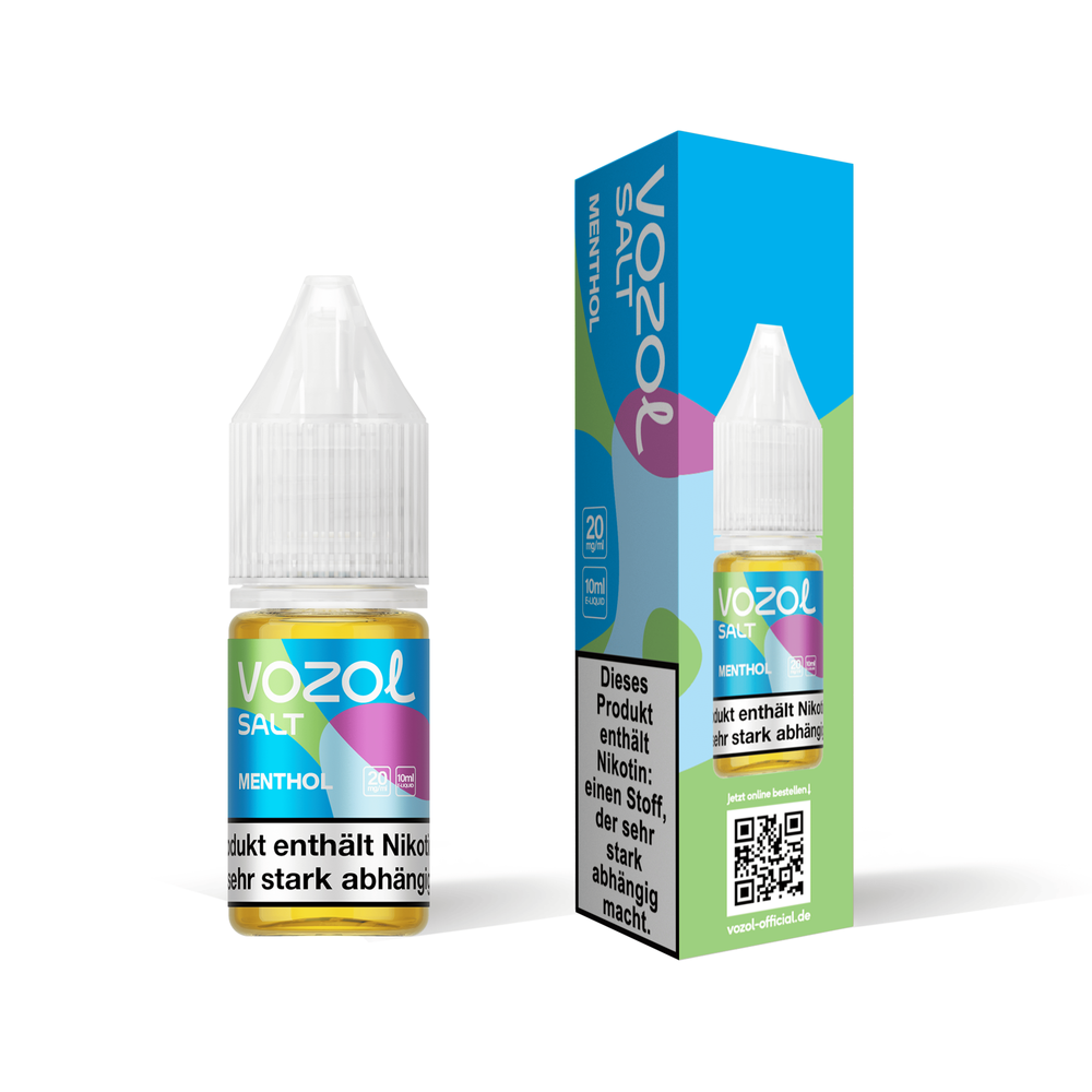 10x Vozol Liquid - Menthol - 10ml