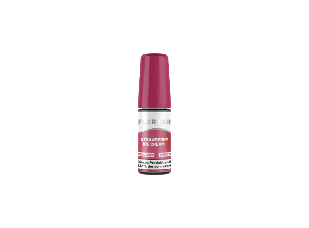 10x Flerbar Liquid - Strawberry Ice Cream - 10ml