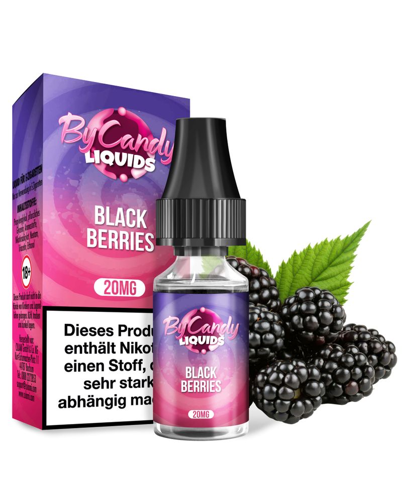 10x ByCandy Liquid - Black Berries 10ml