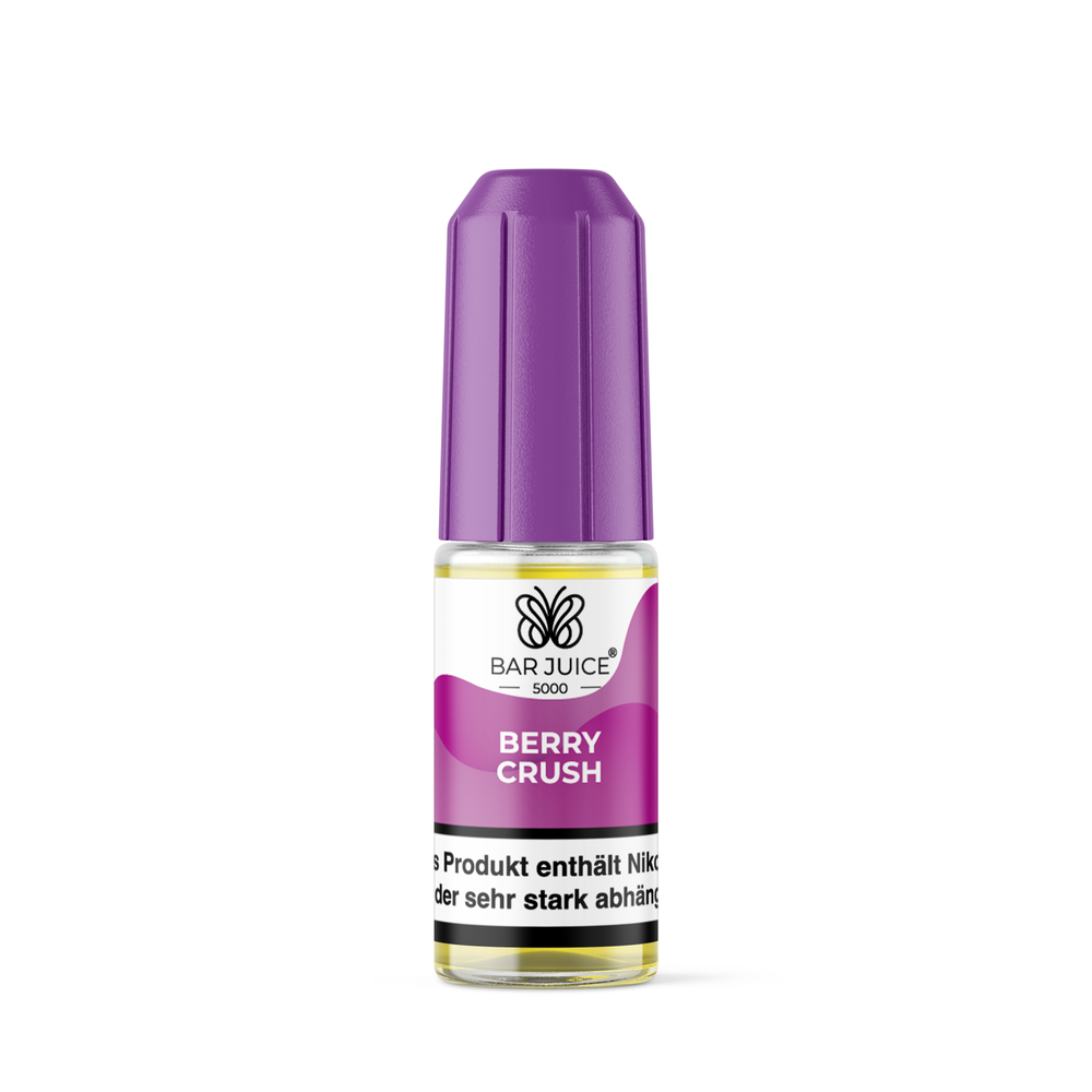 10x Bar Juice 5000 Berry Crush Nikotinsalz Liquid 10 ml