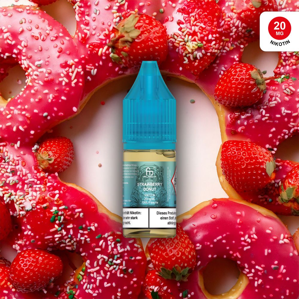 10x RandM Liquid - Strawberry Donut - 10ml