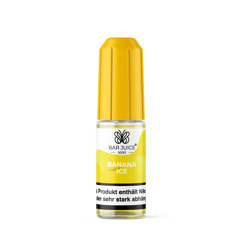 10x Bar Juice 5000 Banana Ice Nikotinsalz Liquid 10 ml