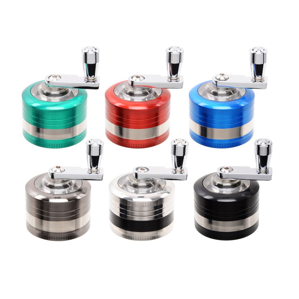 6x Atomic Mill Grinder 40mm 6 Farben
