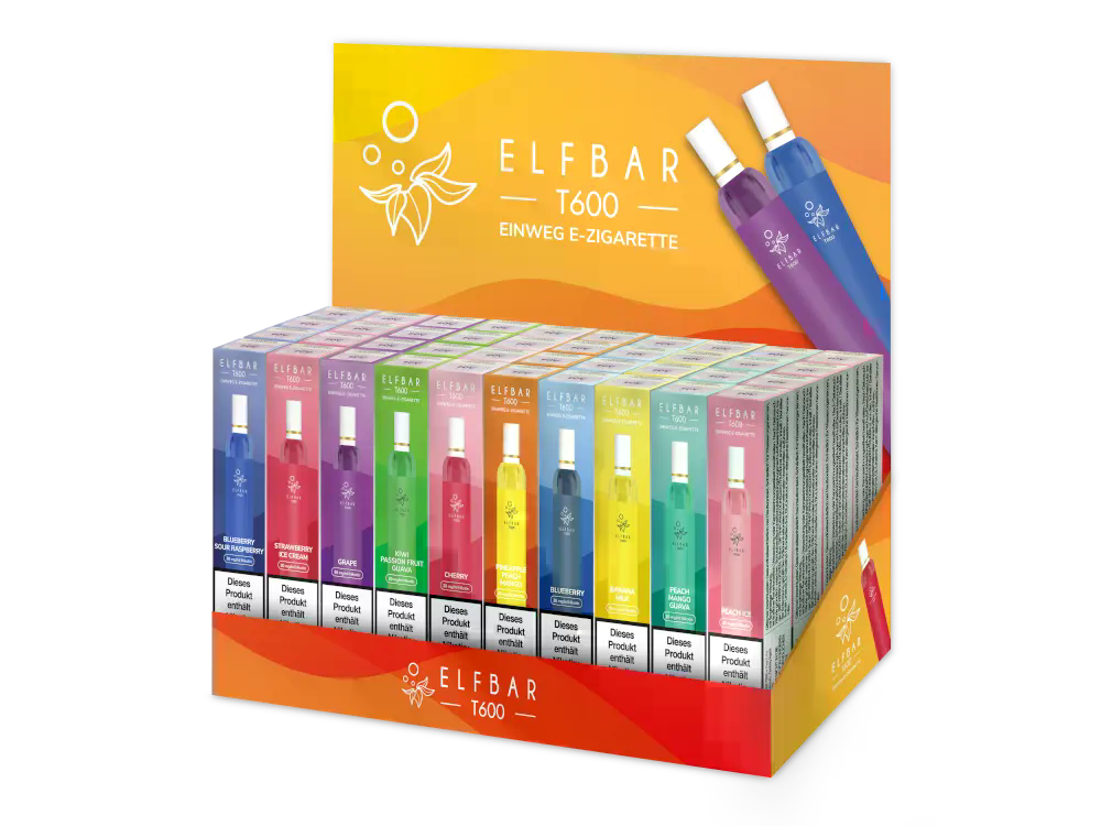 ELFBAR T600 Leer-Display (für 40 Vapes)