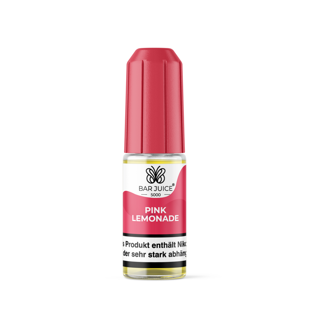 10x Bar Juice 5000 Pink Lemonade Nikotinsalz Liquid 10 ml
