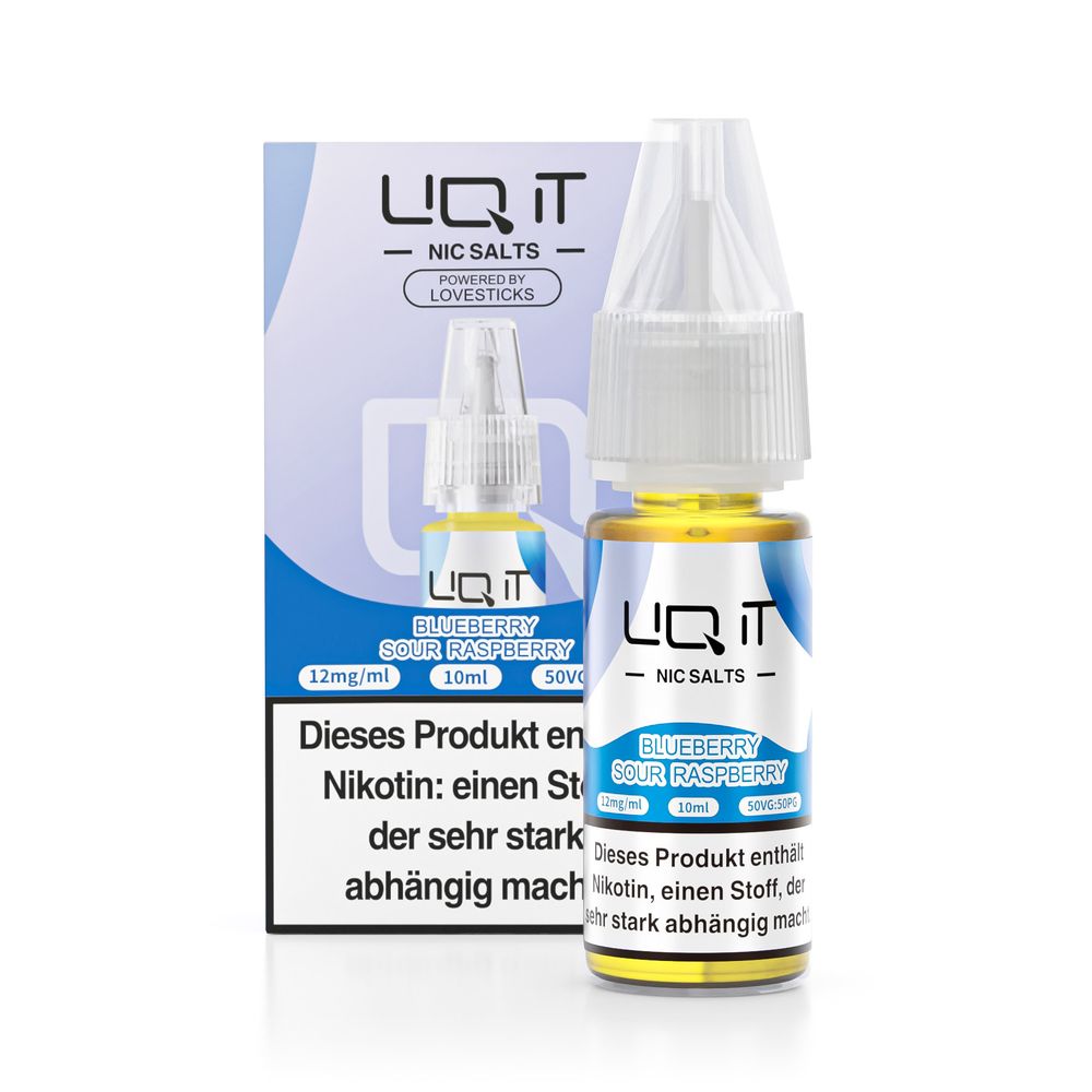 10x LIQ IT Liquid - Blueberry Sour Raspberry