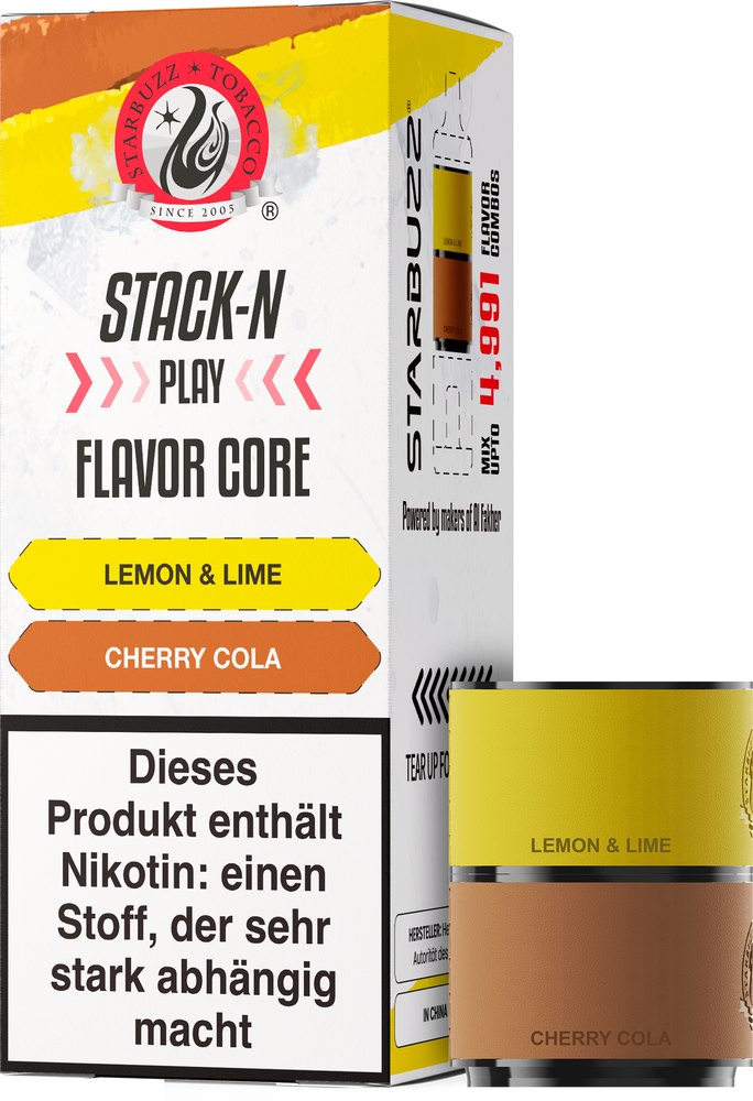 10x Star Buzz Pod Lemon Lime und Cherry Cola - 2er Pack - 20mg