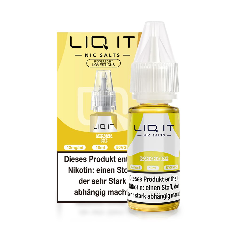10x LIQ IT Liquid - Banana Ice