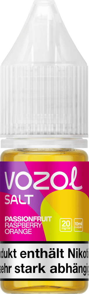 10x Vozol Liquid - Passionfruit Raspberry Orange - 10ml