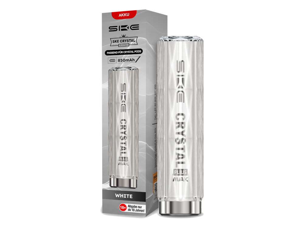 10x Crystal Plus MAX Akkuträger 850mAh