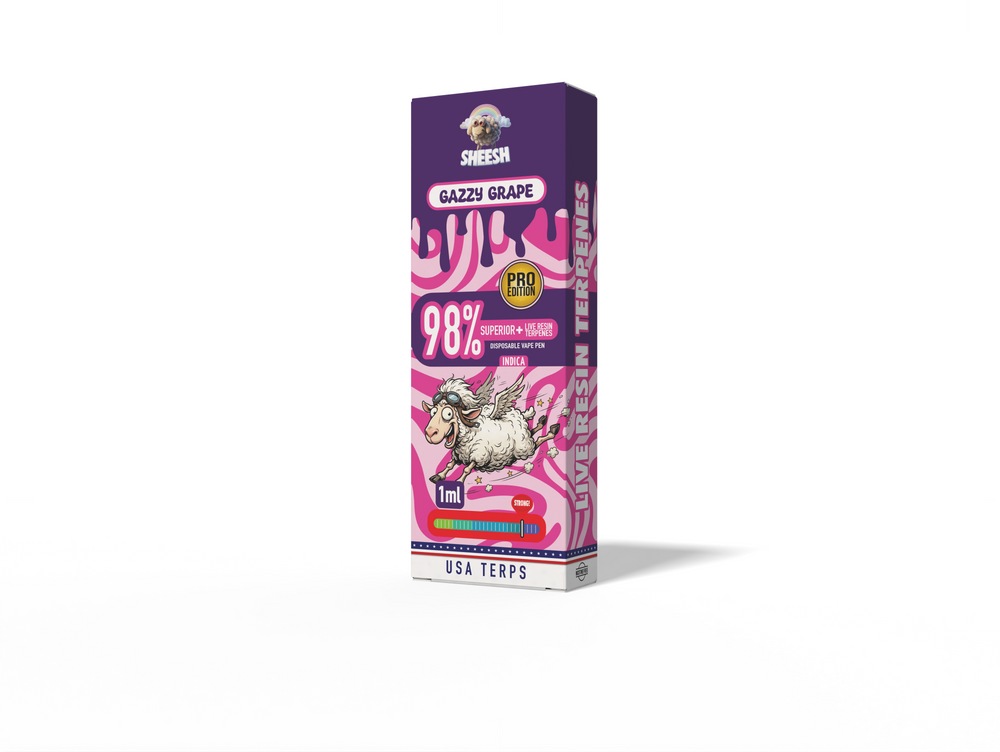 10x SHEESH - Superior Pro - Grazzy Grape - 1ml