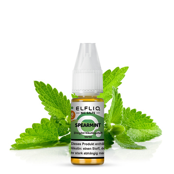 10x Liquid Spearmint - Elfliq by Elf Bar