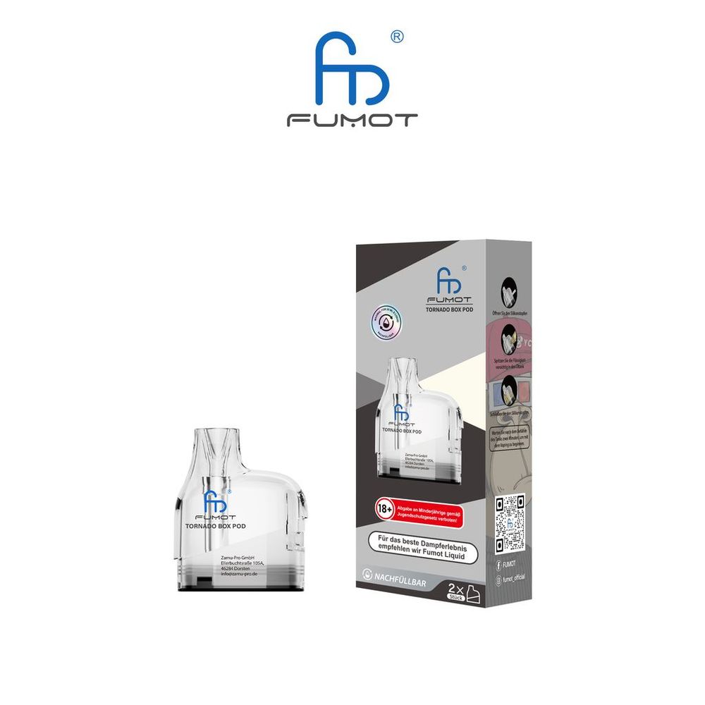 5x Fumot Tornado Box Refillable Pod