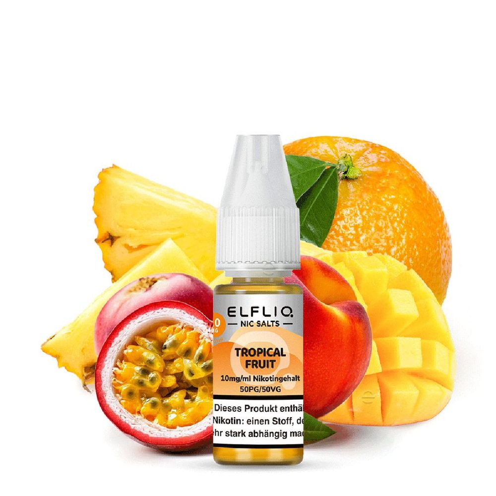 10x Liquid Tropical Fruits - Elfliq by Elf Bar