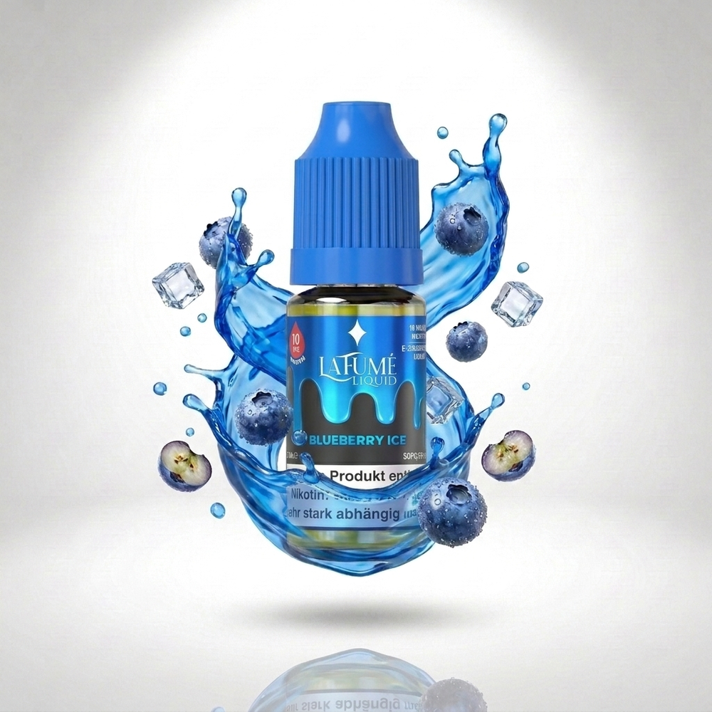 10x Lafume Liquid - Blueberry Ice - 10ml