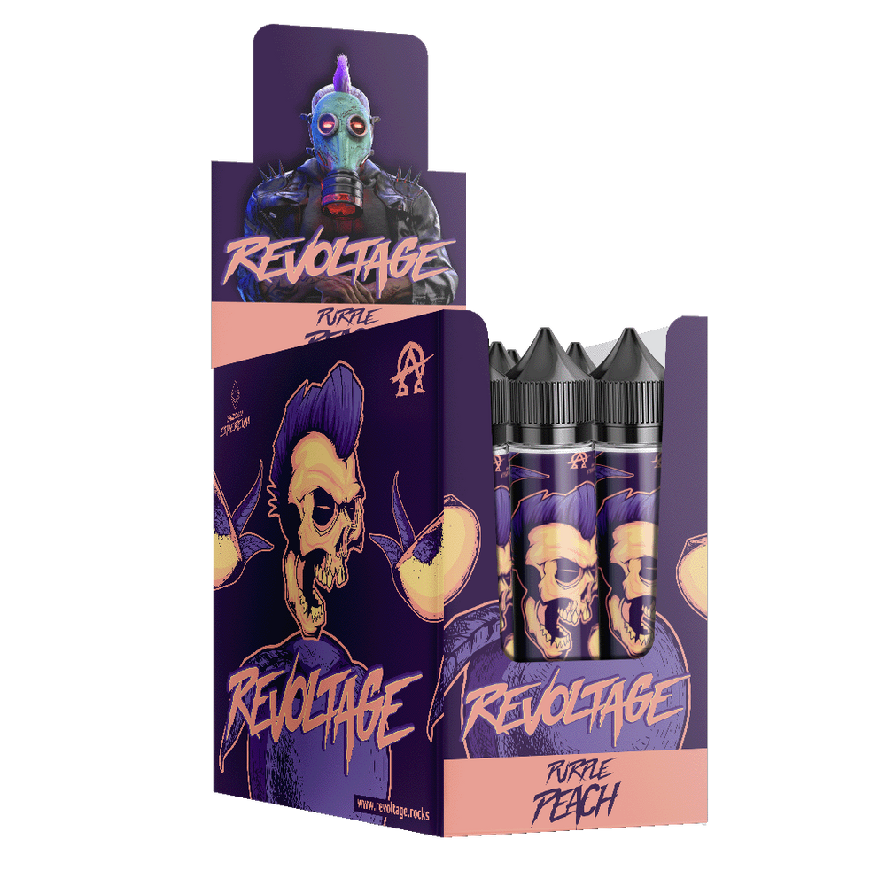 15x Revoltage - Purple Peach - 10ml Aroma