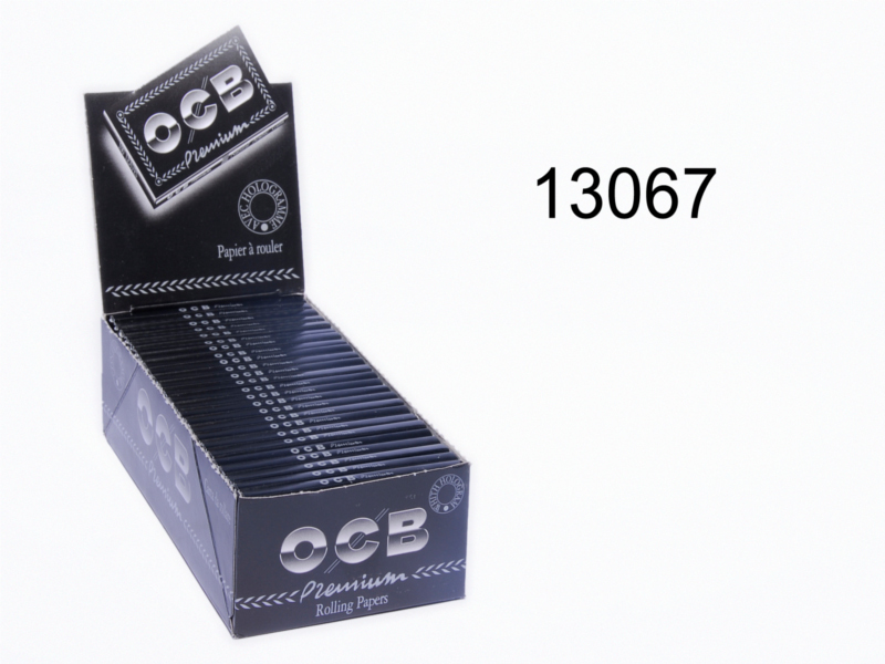 25x OCB Premium No.4 Schwarz, 100 Blatt